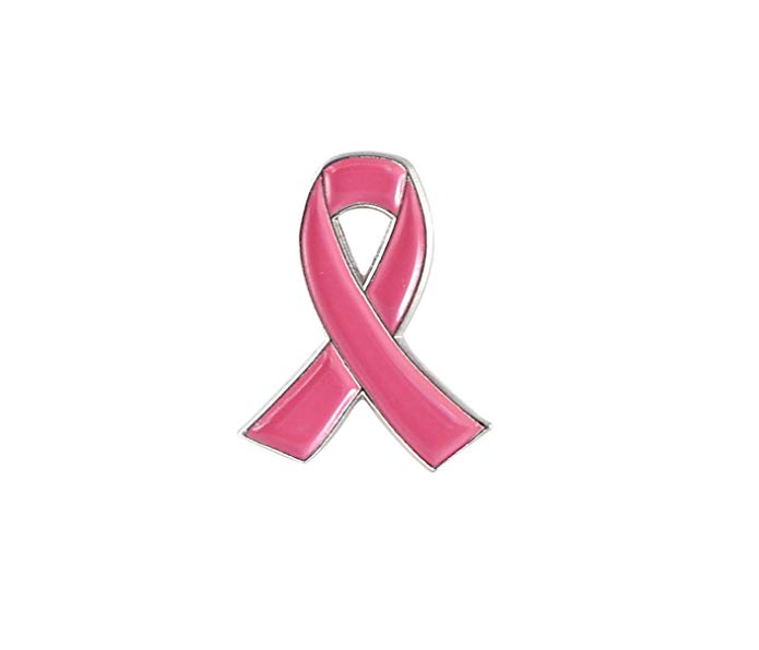 Official Pink Ribbon Breast Cancer Awareness Lapel Pin