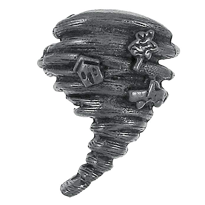 Jim Clift Design Tornado Lapel Pin