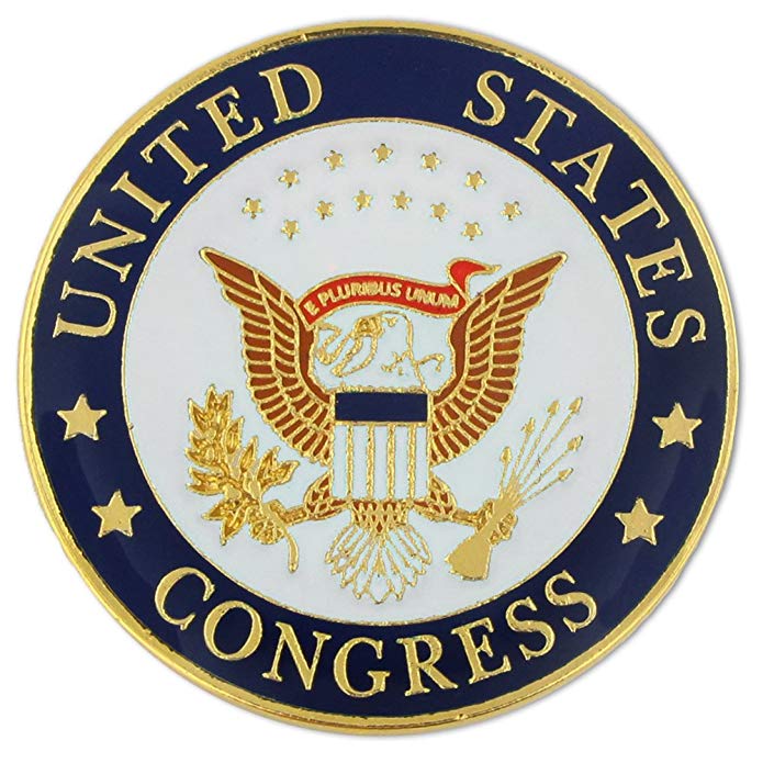 PinMart United States of America Congress Seal Lapel Pin