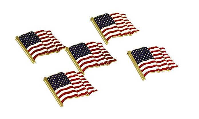 Forge American Flag Lapel Pin Proudly Made in USA