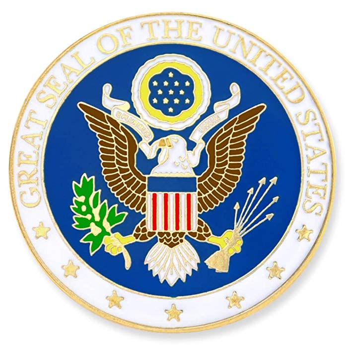 PinMart Great Seal of the United States Lapel Pin