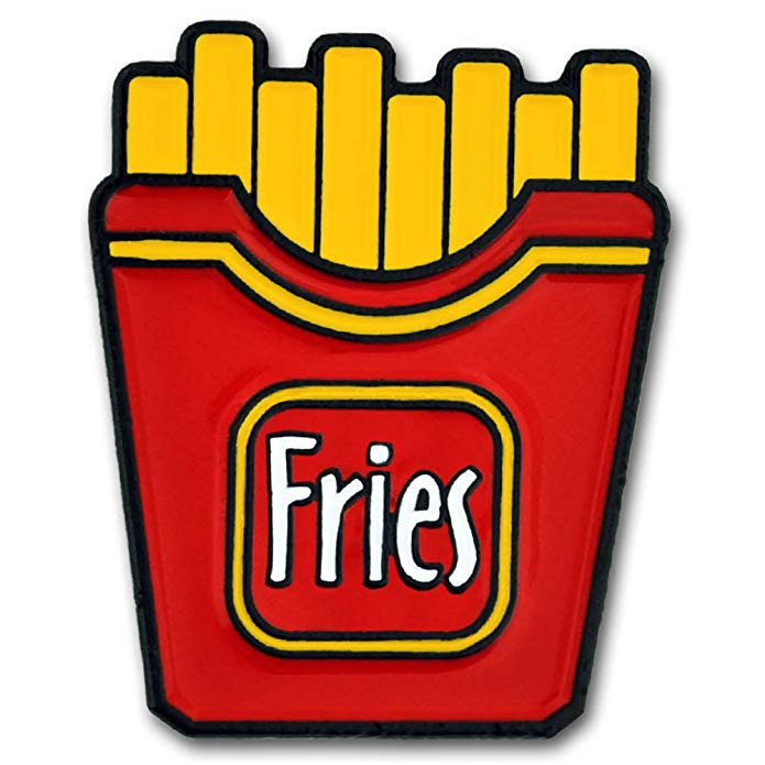 PinMart Fast Food French Fries Enamel Lapel Pin