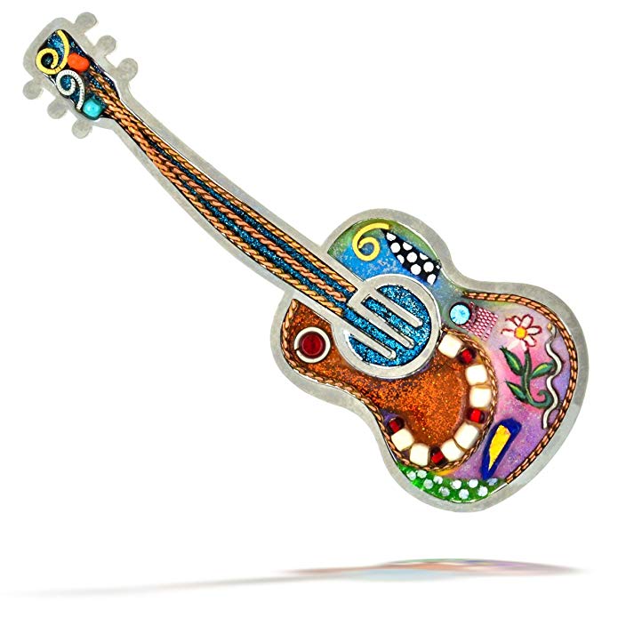 The Artazia Collection Seeka Acoustic Guitar Music Pin P0764