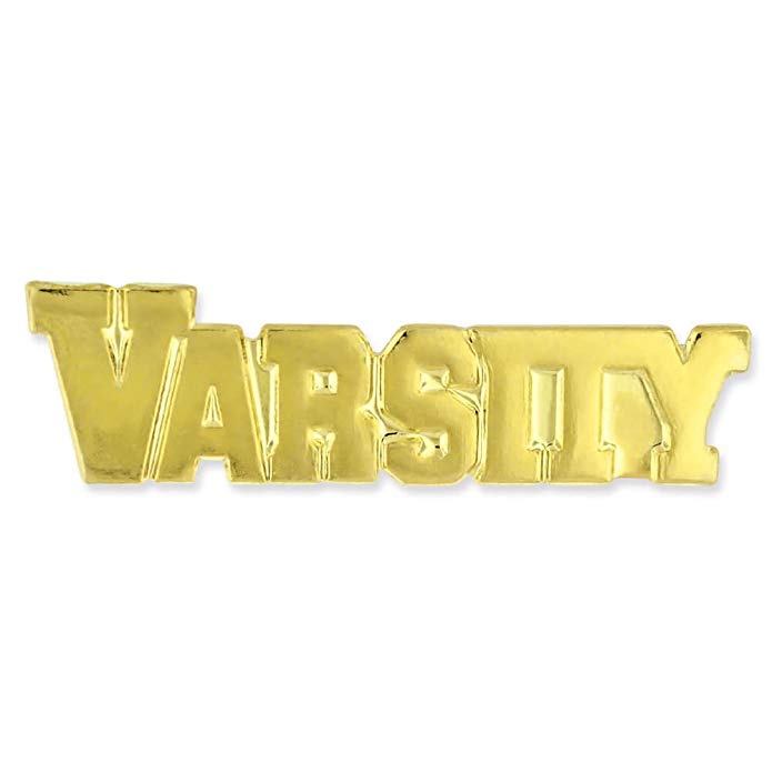 JDS Industries Varsity Gold Chenille Sports Lapel Pin