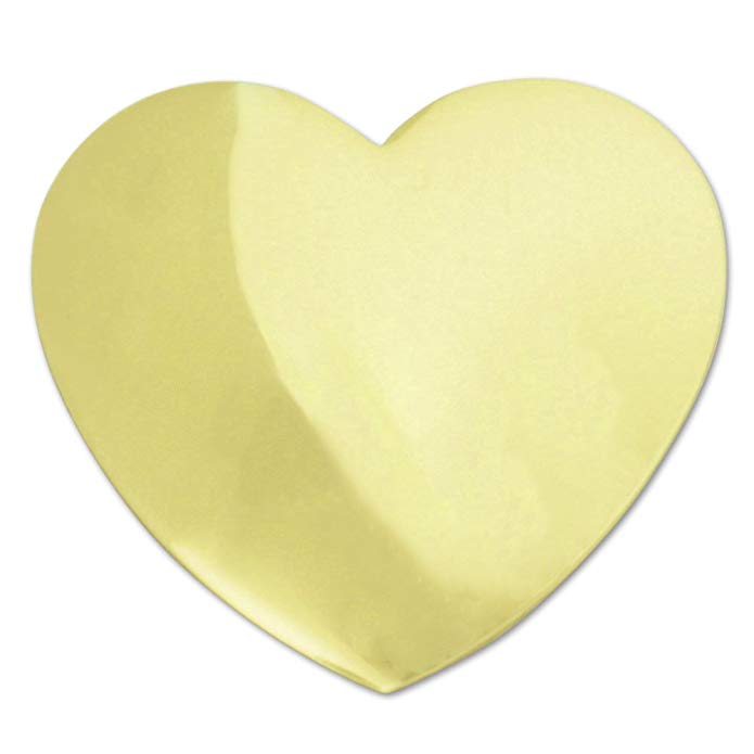 PinMart Gold Heart Anniversary Valentine's Day Mother's Day Lapel Pin