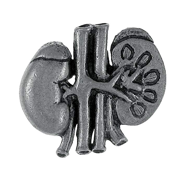 Jim Clift Design Kidneys Lapel Pin