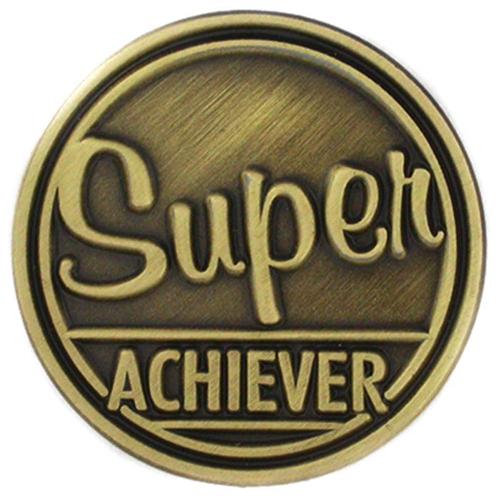 PinMart Super Achiever Corporate Motivational Lapel Pin