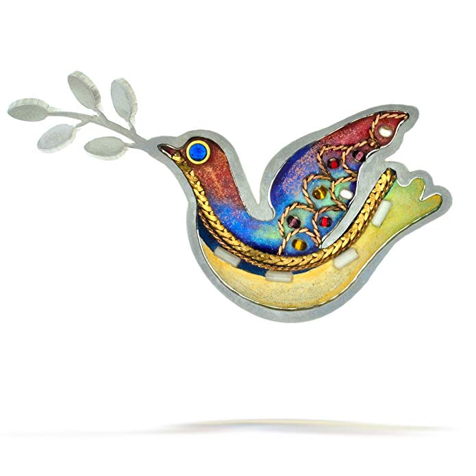 The Artazia Collection Seeka Dove of Peace Pin - P0062