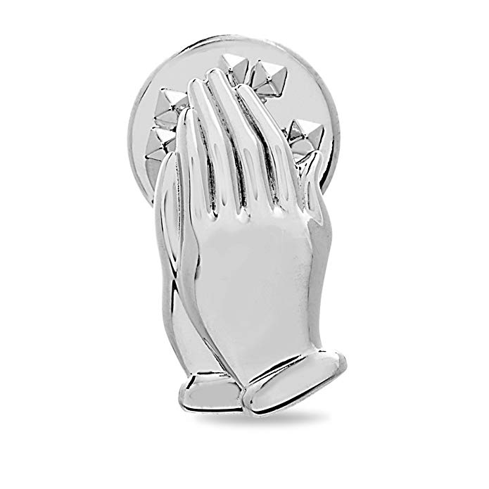 My Bible Praying Hands Disc ENTIRE New Testament Nano Bible Pin Gift Box