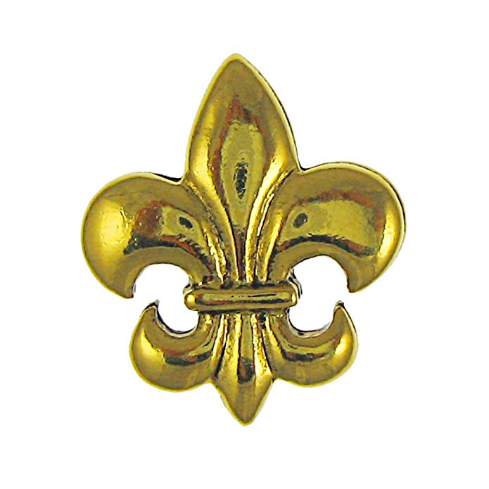 Jim Clift Design Fleur de Lis Gold Lapel Pin