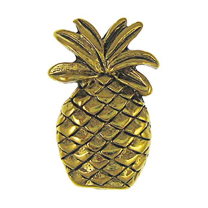 Jim Clift Design Pineapple Gold Lapel Pin