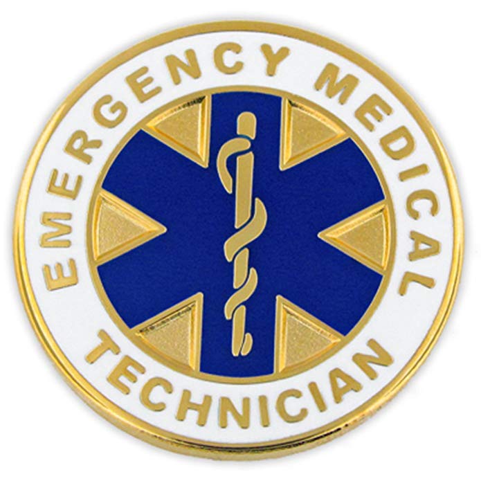 PinMart Emergency Medical Technician EMT Lapel Pin