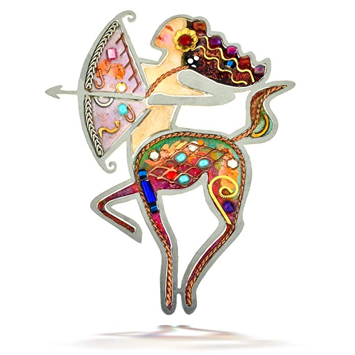 The Artazia Collection Seeka Bold Sagittarius the Archer Zodiac Pin P0903