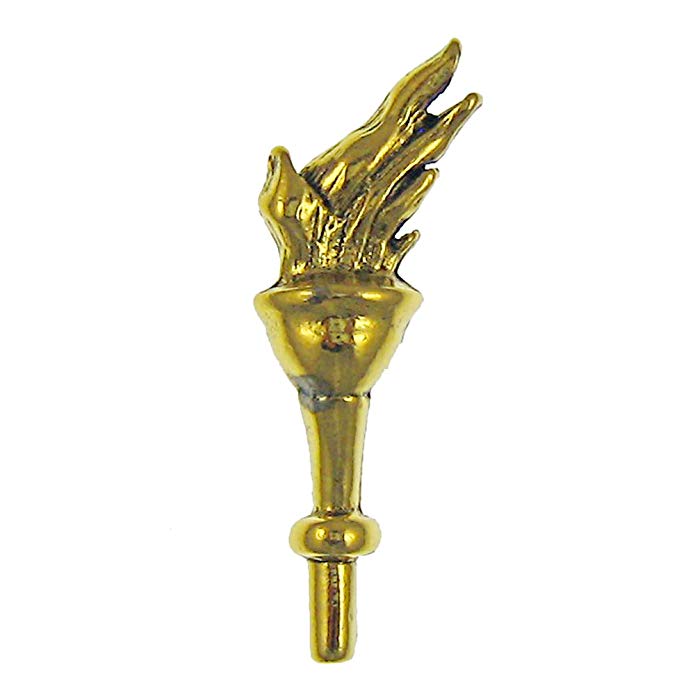 Jim Clift Design Torch Gold Lapel Pin