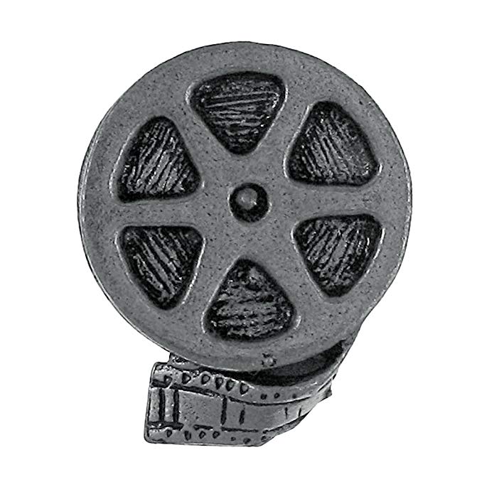 Jim Clift Design Film Reel Lapel Pin