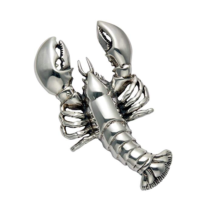 Sterling Silver Lobster Pin