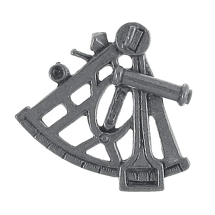 Jim Clift Design Sextant Lapel Pin