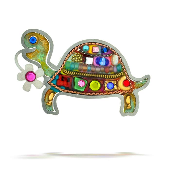 The Artazia Collection Seeka Cute Turtle Nature Pin P0373