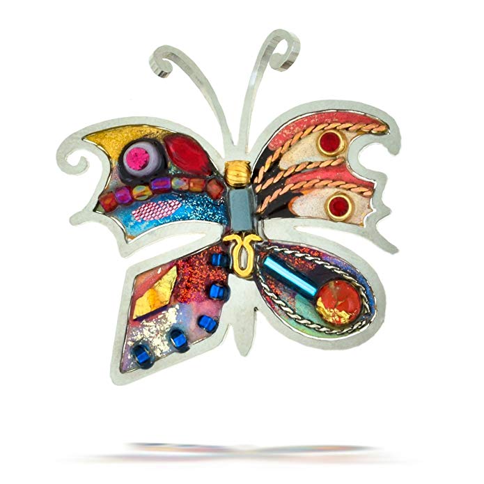 The Artazia Collection Seeka Bright Butterfly Nature Pin P0414