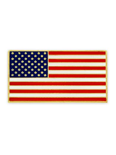 PinMart Magnetic American Flag Patriotic Suit Jacket Lapel Pin 3/4